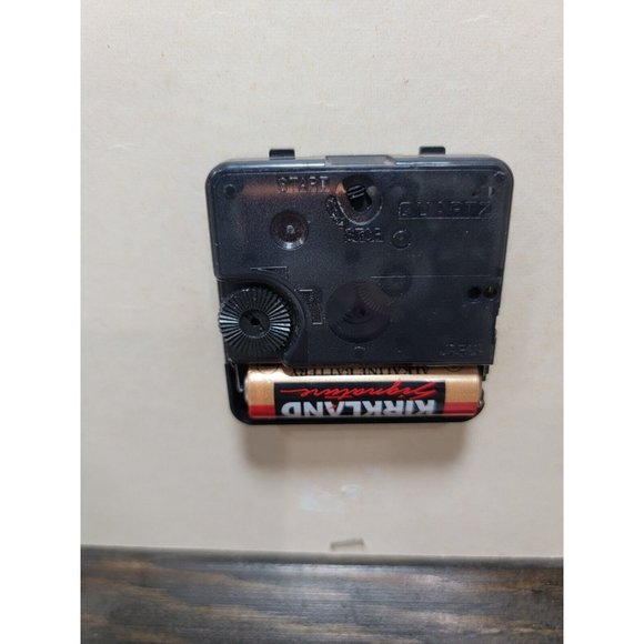 Vintage Private Bar Open 24 Hours Foil Back Wood Framed Sign No Name Clock 16" - Picture 9 of 10